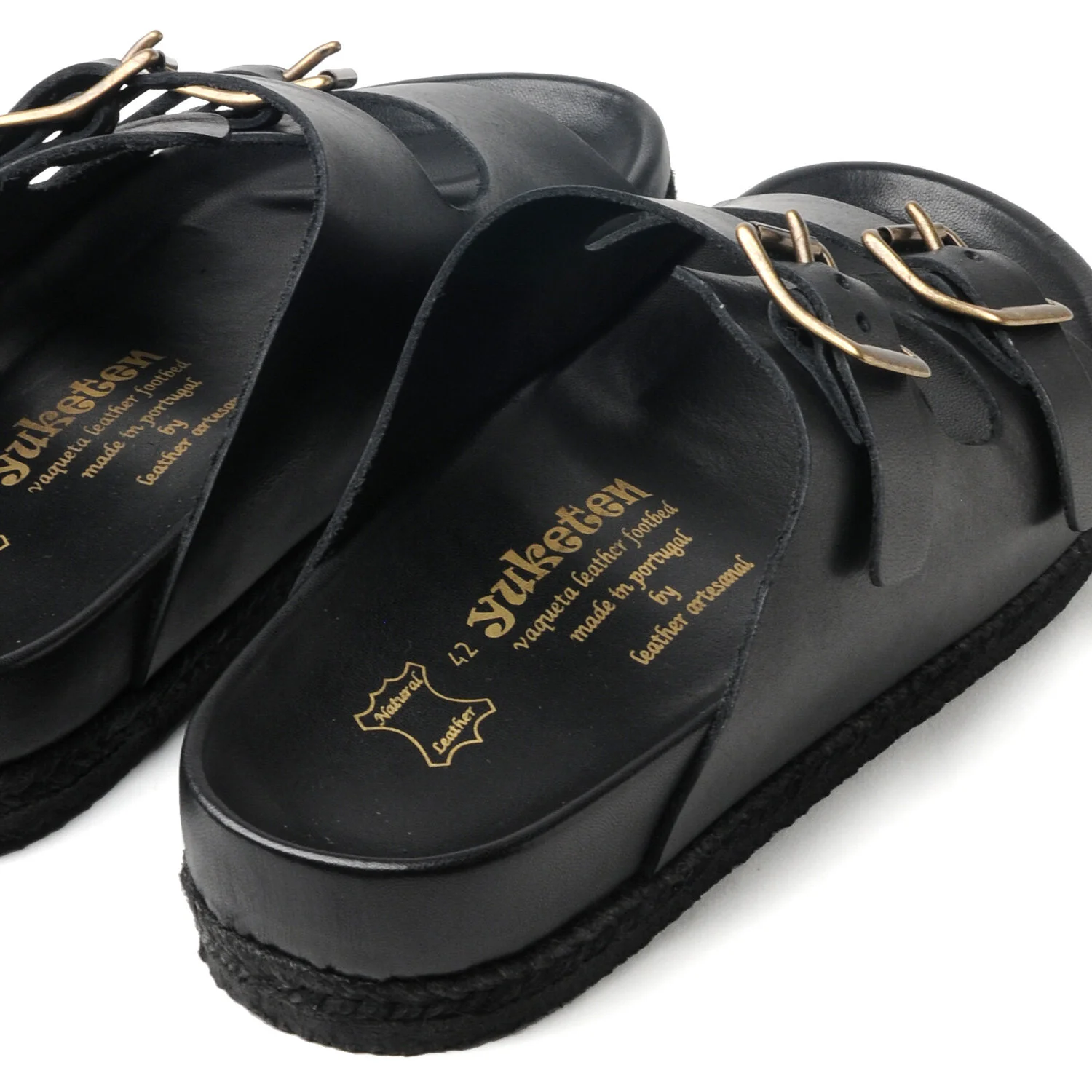 WS Sal 2 w/ Crepe Sole - Vaqueta Black — YUKETEN