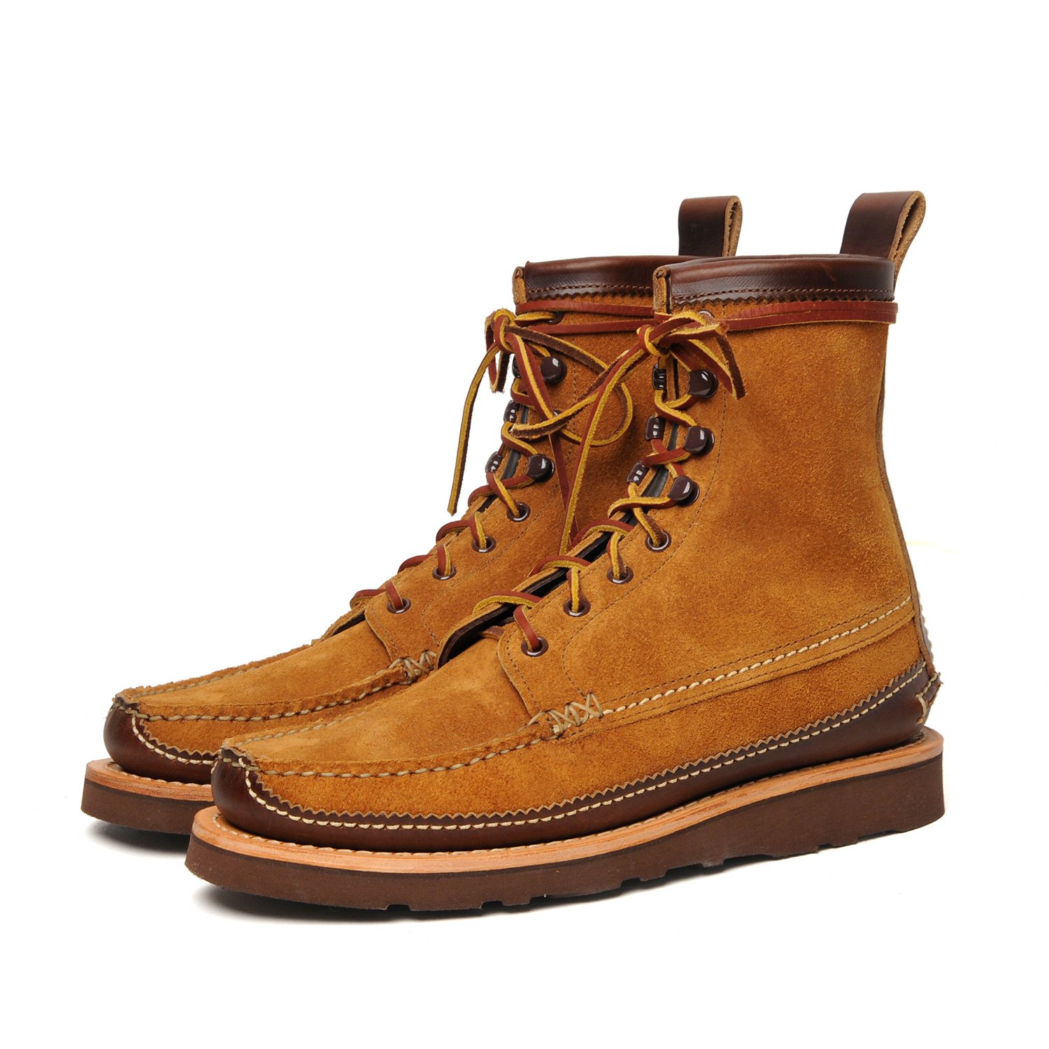 Maine Guide DB Boots - FO G Brown — YUKETEN