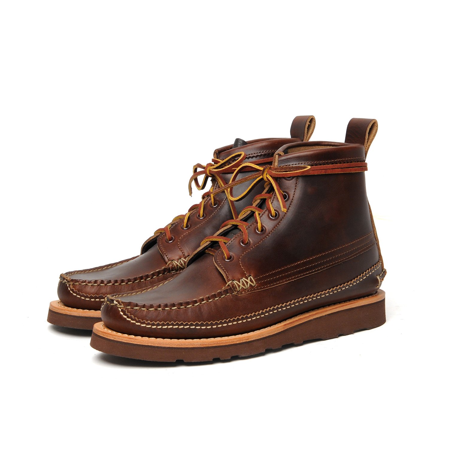 Maine Guide 6 Eye DB Boots - G Brown 