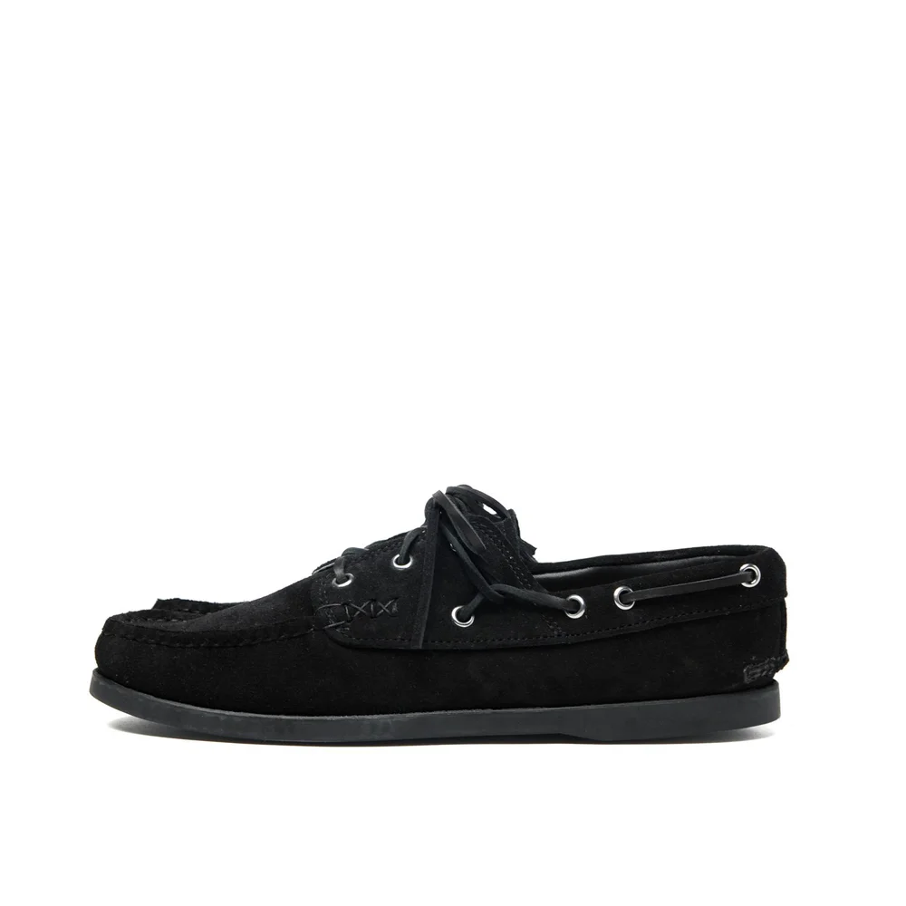 SOPHNET. LEATHER BOAT 分かた SHOES BLACK/27.5cm 