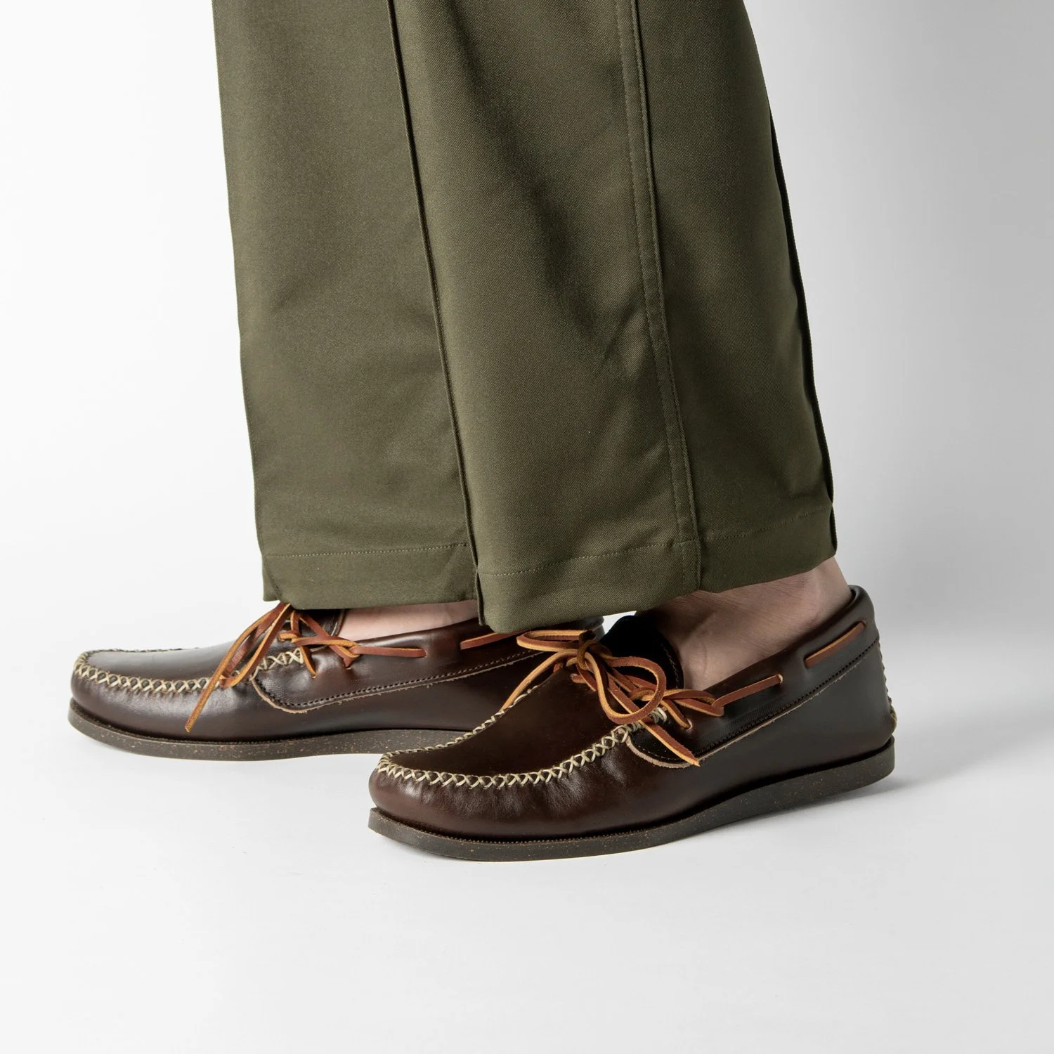 Canoe Moc w/ Camp Sole (Baseball Stitching) - Chromexcel Canoe Moc w/ Camp Sole (Baseball Stitching) - Chromexcel