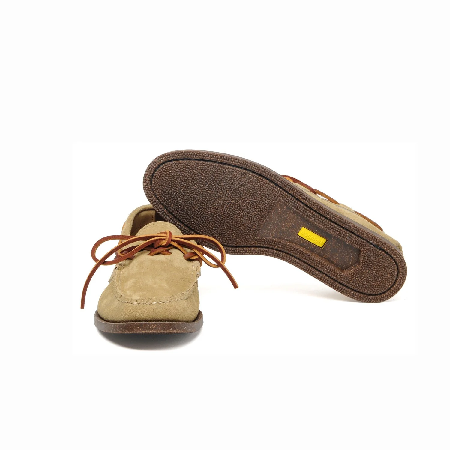 Canoe Moc w/ Camp Sole - Flesh-out Leather [3 Colors] — YUKETEN