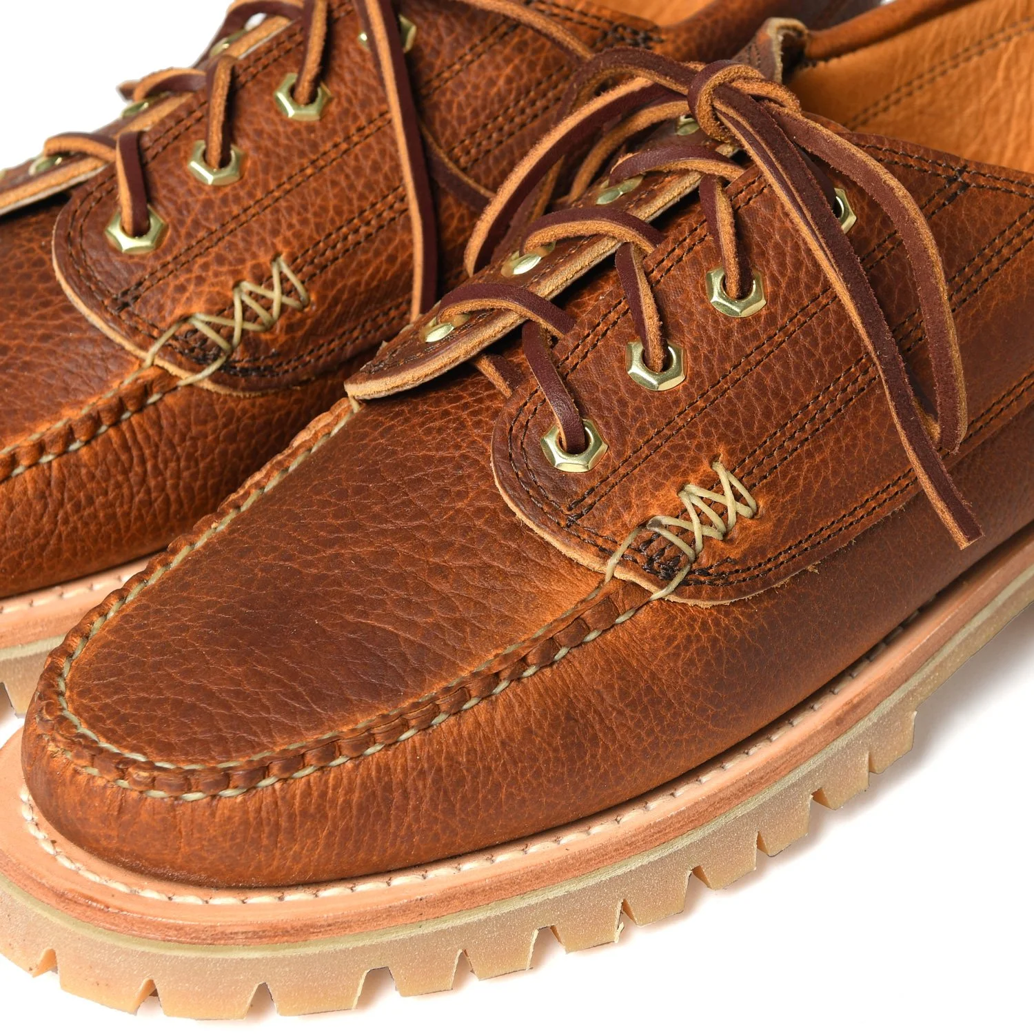 Angler Moc w/ Lug Sole - Buckaroo Leather — YUKETEN