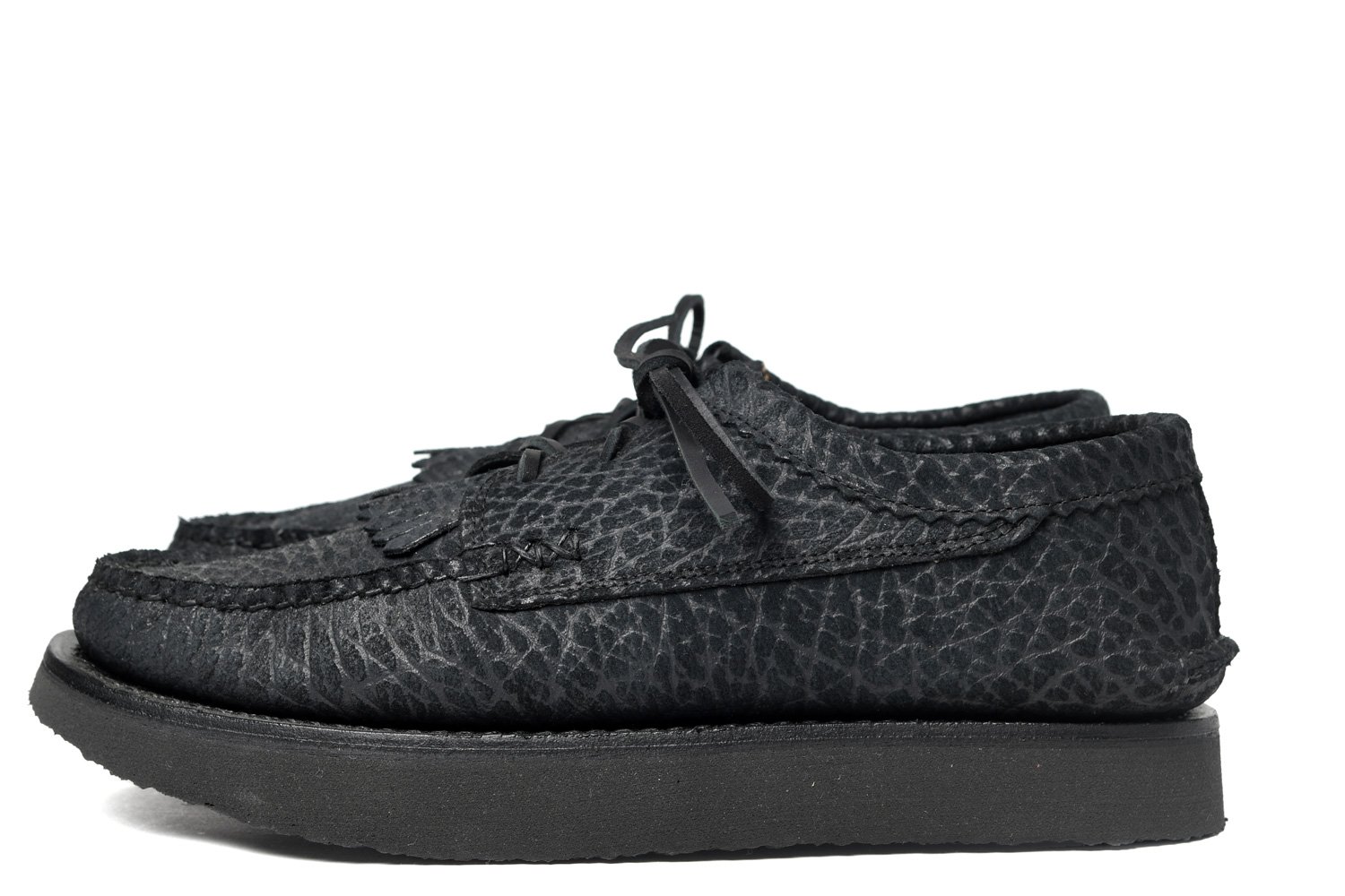 00240KM-Blucher-Rocker-w-Kiltie,-Godzilla-Black,-Profile-WS.jpg