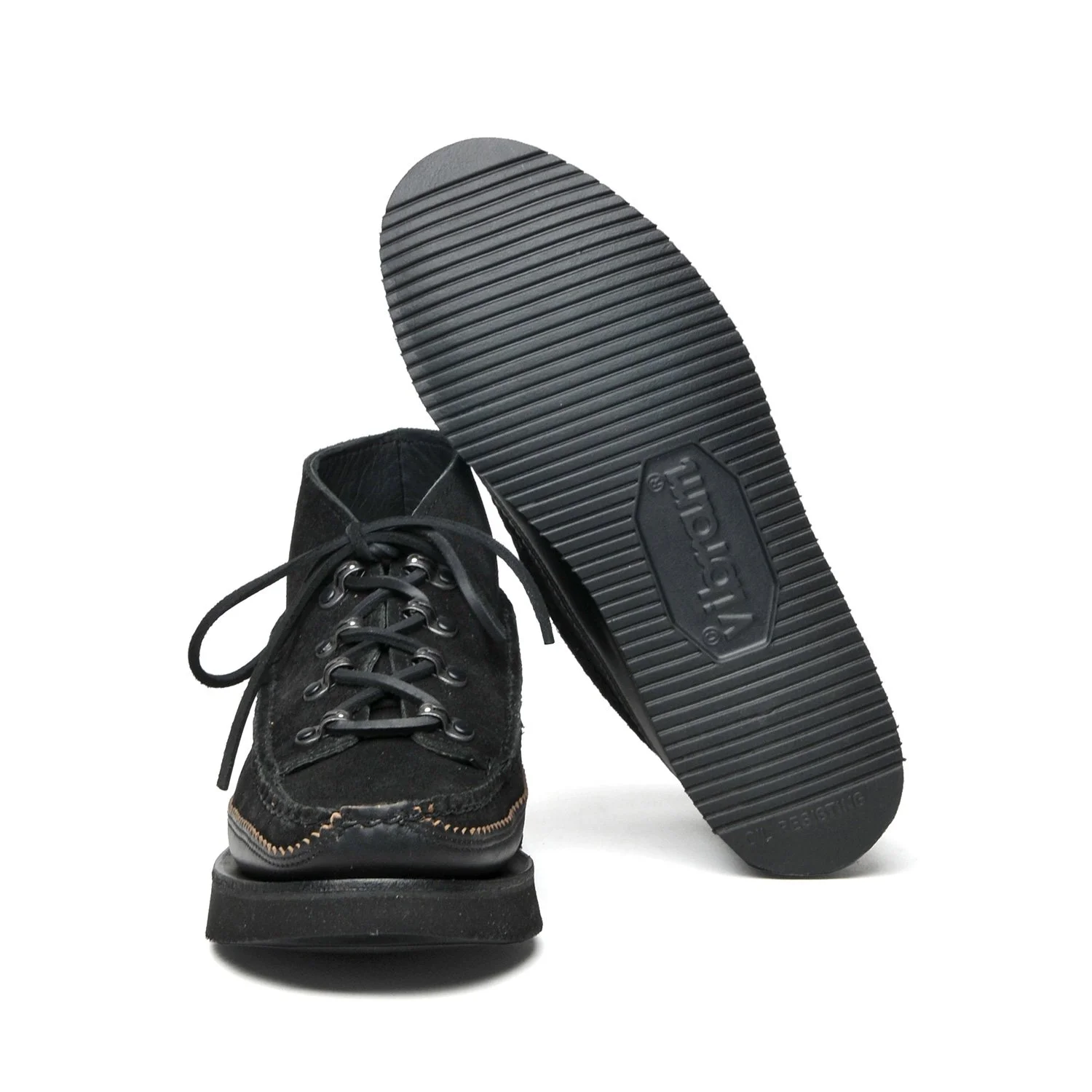 WS All Handsewn Tokyo DB Chukka w/ 2021 - FO Black x G Black — YUKETEN