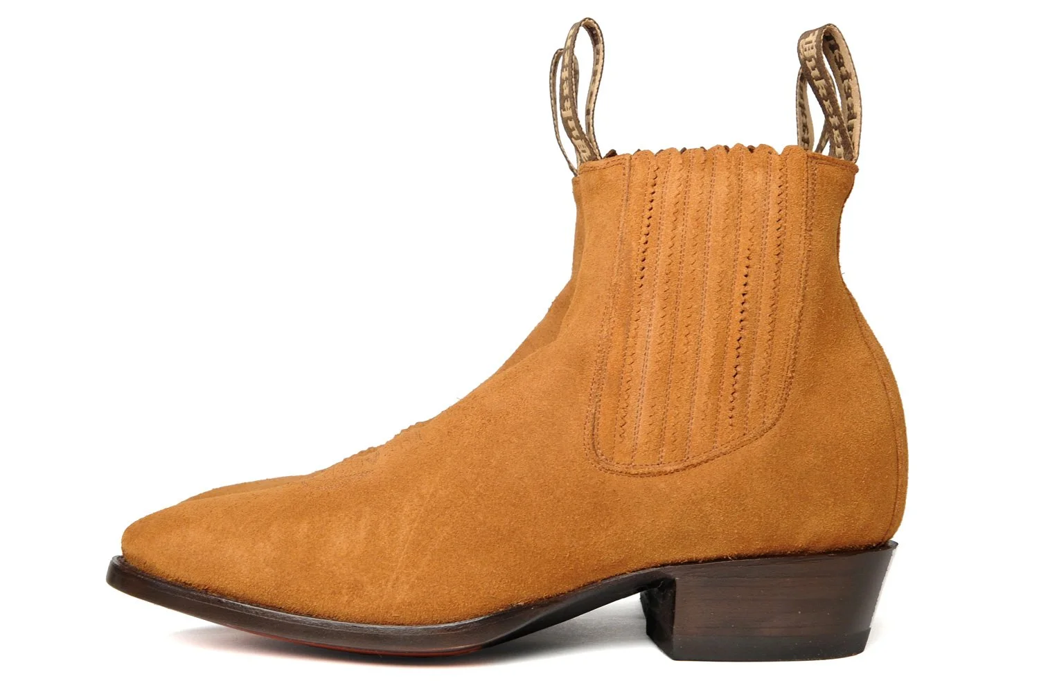 【PORTERNA】Woki Suede Boots WS Pancho - Golden Brown Suede — YUKETEN