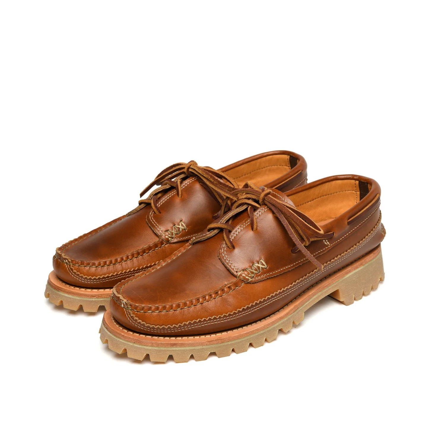 Boat Shoe DB with Lug Sole - C Whisky 