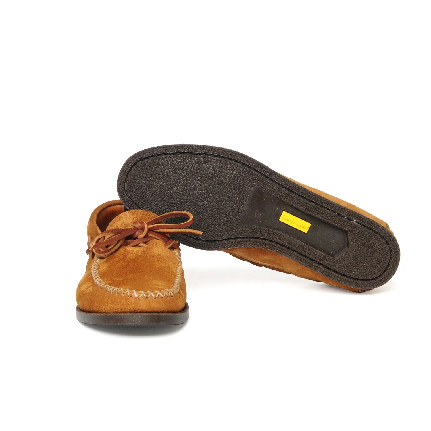 Canoe Moc w/ Camp Sole - FO G Brown, Size 8 E — YUKETEN