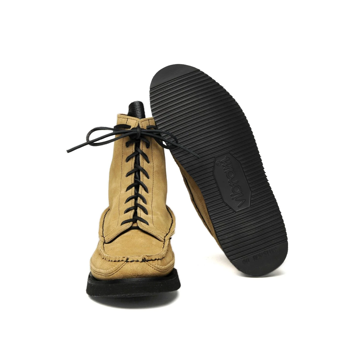 All Handsewn Maine Guide DB Boots w/ 2021 - Flesh-out Leather [4