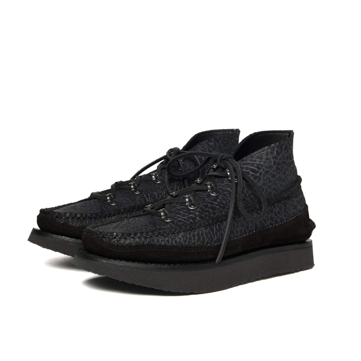 All Handsewn Tokyo DB Rocker DB Chukka - Asphalt patterned Suede
