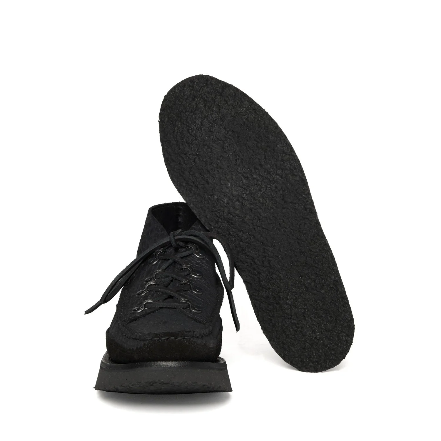 All Handsewn Tokyo DB Rocker DB Chukka - Asphalt patterned Suede
