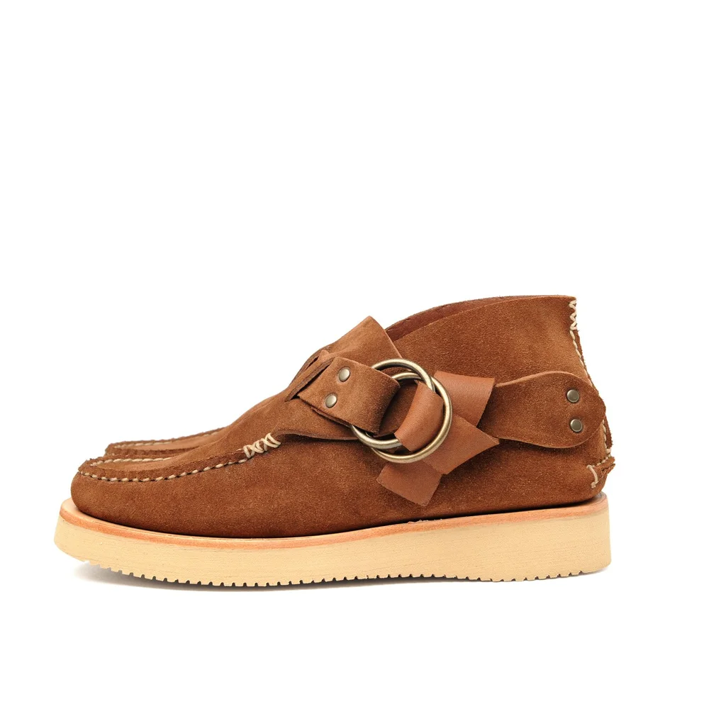 Ring Boots w/ 2021 - Flesh-out Leather [3 Colors] — YUKETEN