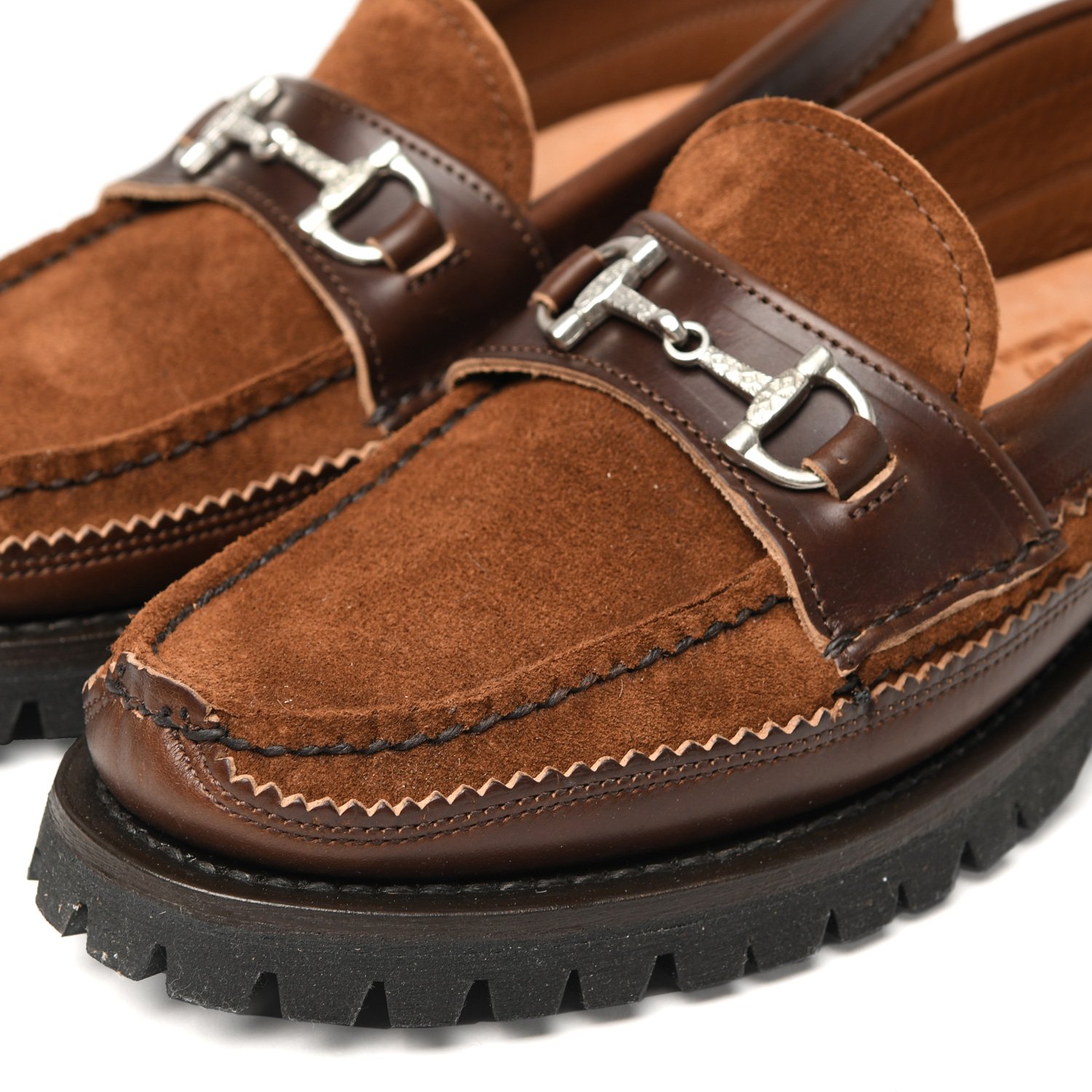 20224PM-Bit-Loafer-DB-w-Cortina-Sole,-FO-Snuff-x-G-Brown,-Hand-Sttiching.jpg
