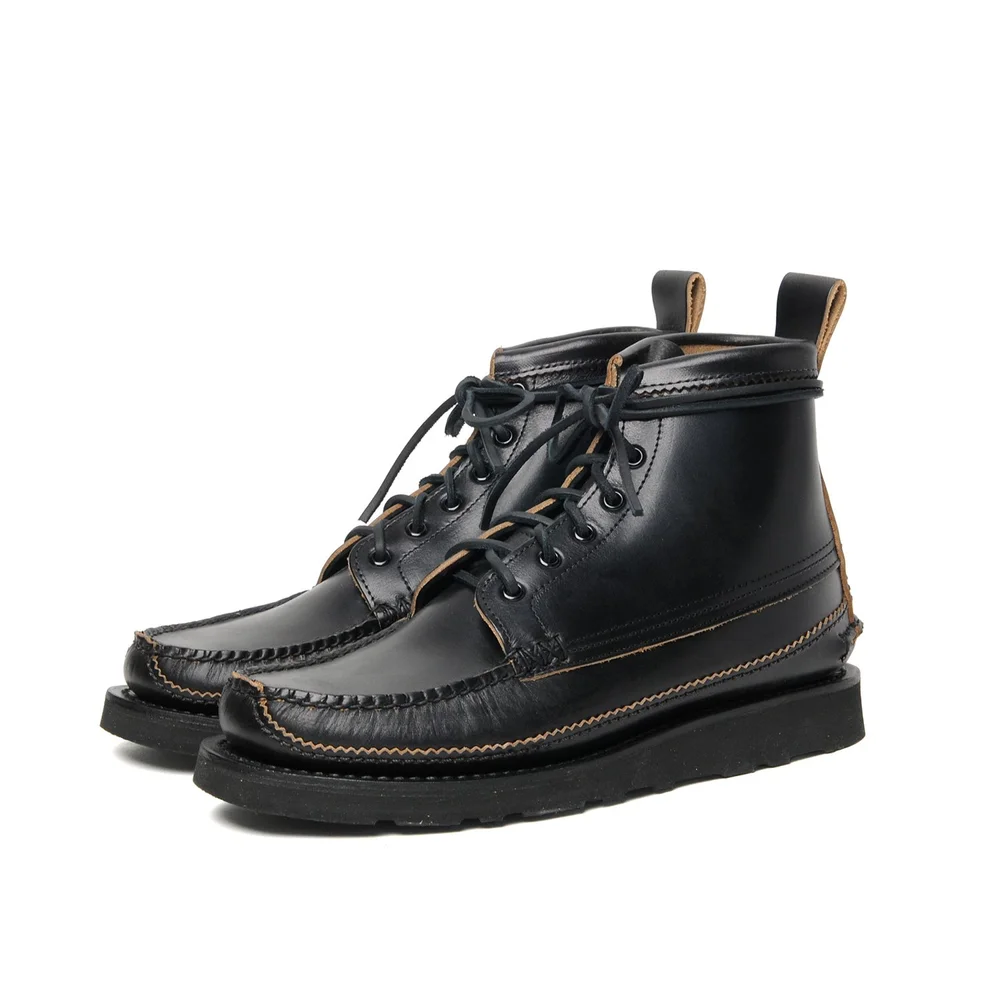 Maine Guide 6 Eye DB Boots - G Black — YUKETEN