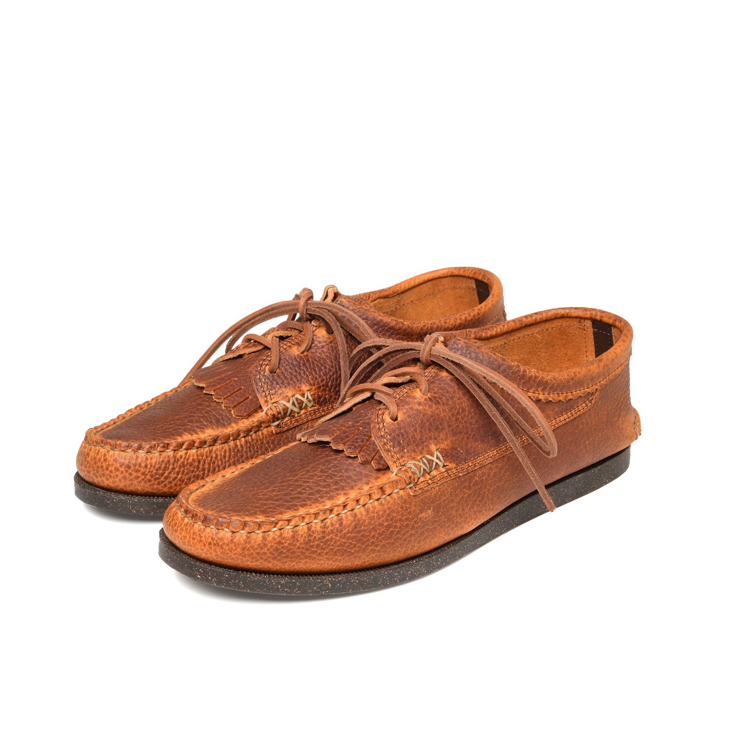 Blucher with Kiltie with Camp Sole - BK Grizzly — YUKETEN Blucher with Kiltie with Camp Sole - BK Grizzly — YUKETEN