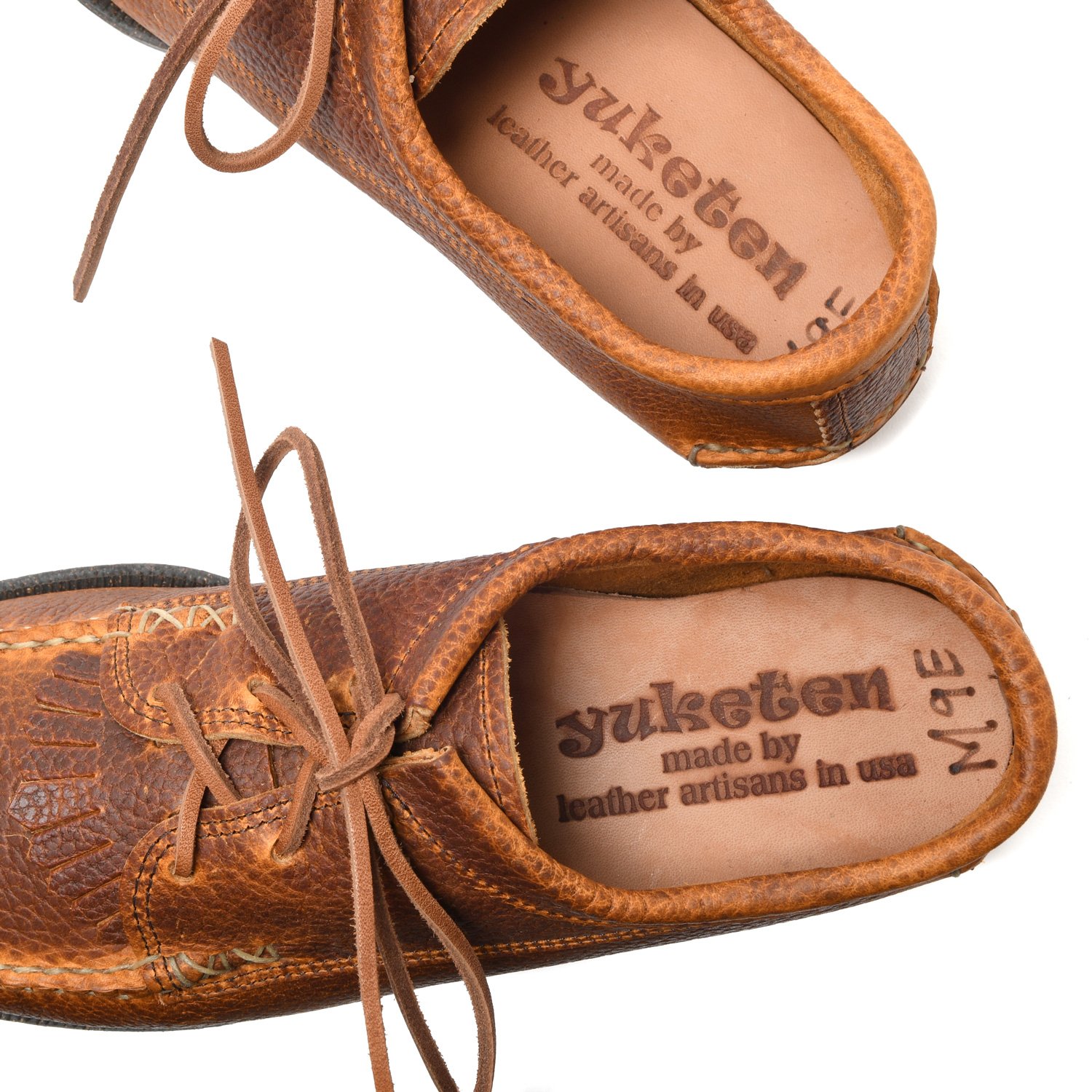 Blucher with Kiltie with Camp Sole - BK Grizzly — YUKETEN Blucher with Kiltie with Camp Sole - BK Grizzly — YUKETEN