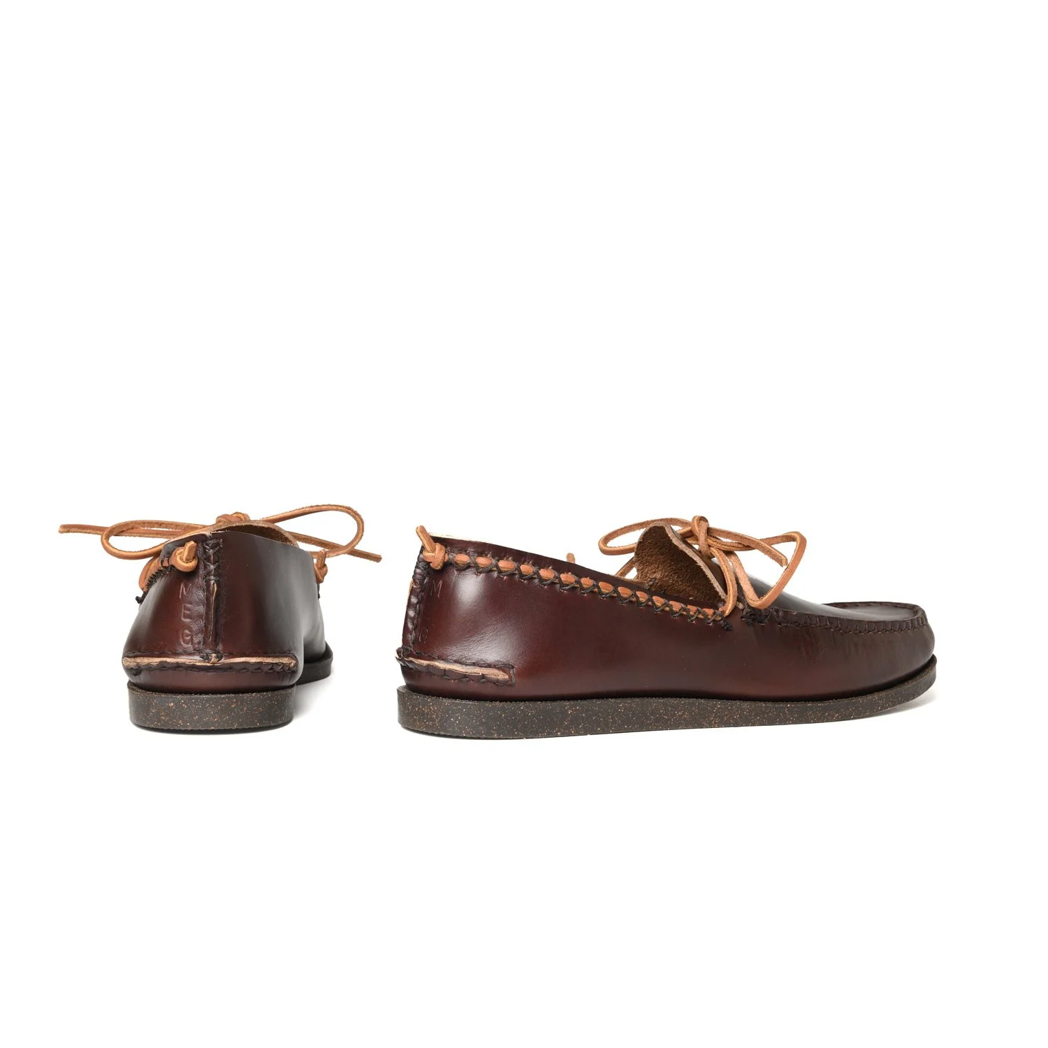 Handsewn Rawhide Moc - G Brown — YUKETEN Handsewn Rawhide Moc - G Brown — YUKETEN