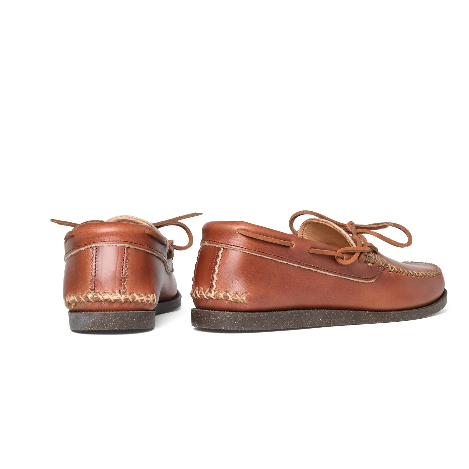 Canoe Moc w/ Camp Sole - C Whisky — YUKETEN