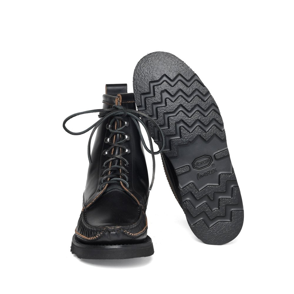 Maine Guide DB Boots - Truffle Black — YUKETEN
