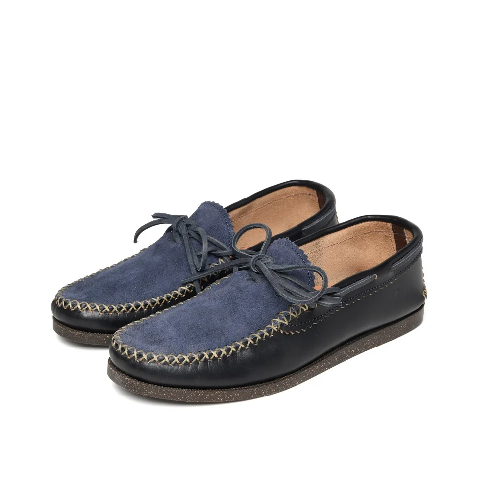 Canoe Moc w/ Camp Sole - Chromexcel Leather x Flesh-Out Leather [2 