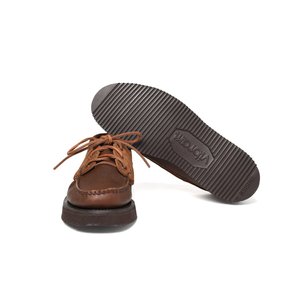 Non Boat Shoe with Vibram Sole - Chromexcel Leather x Flesh-Out 