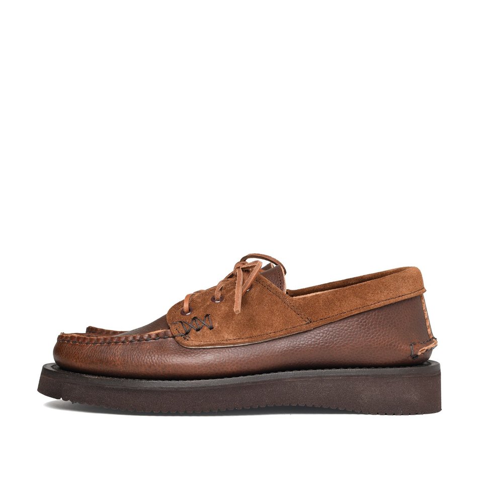 Non Boat Shoe with Vibram Sole - Chromexcel Leather x Flesh-Out 