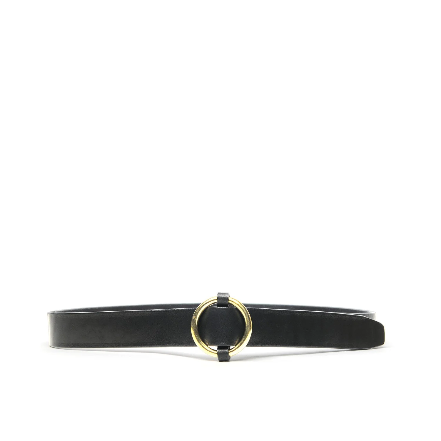 1 1/4" Ring Belt - Black