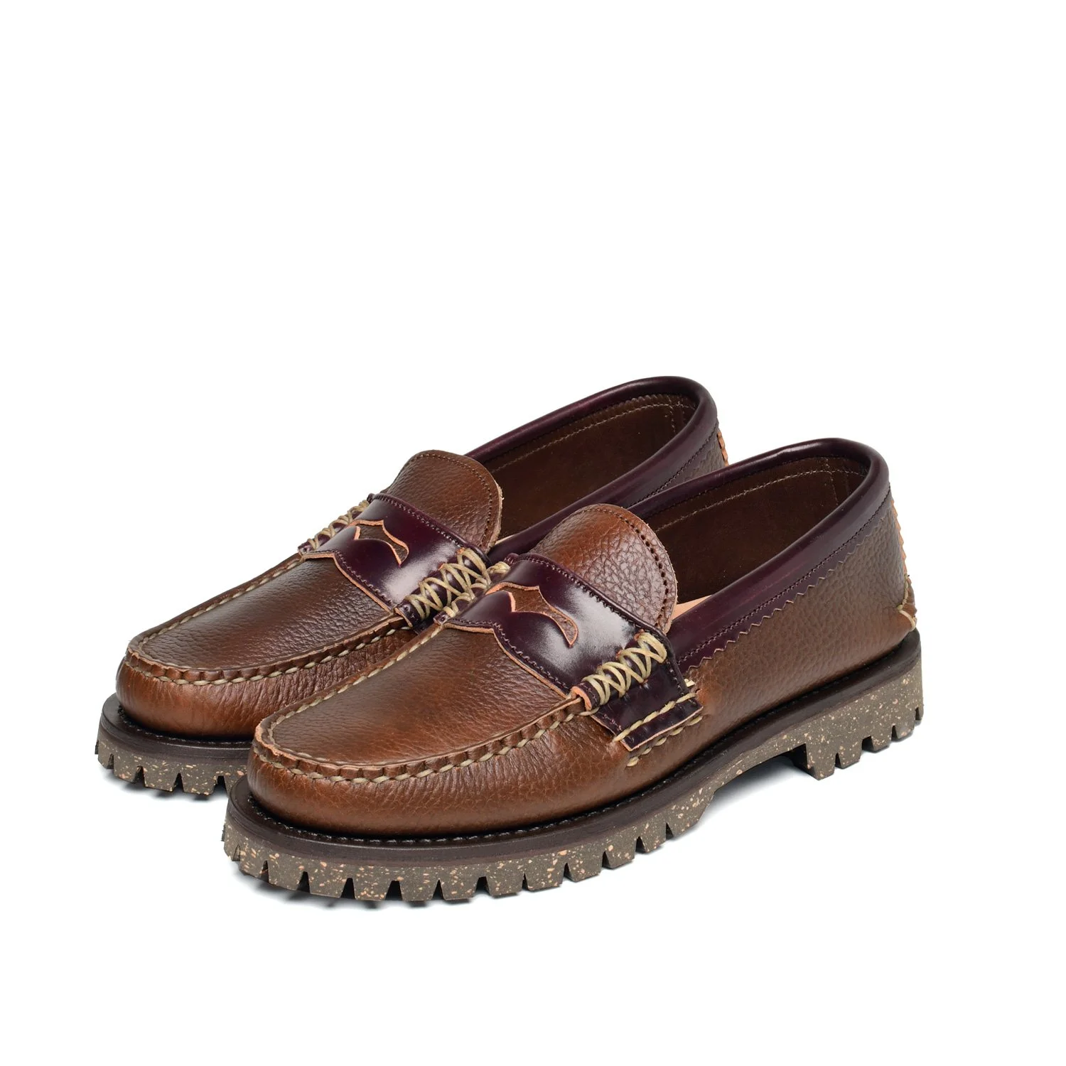 yukatan☺︎ Cordovan Loafer w Cortina Sole - Cordovan x CXL FW24 — YUKETEN