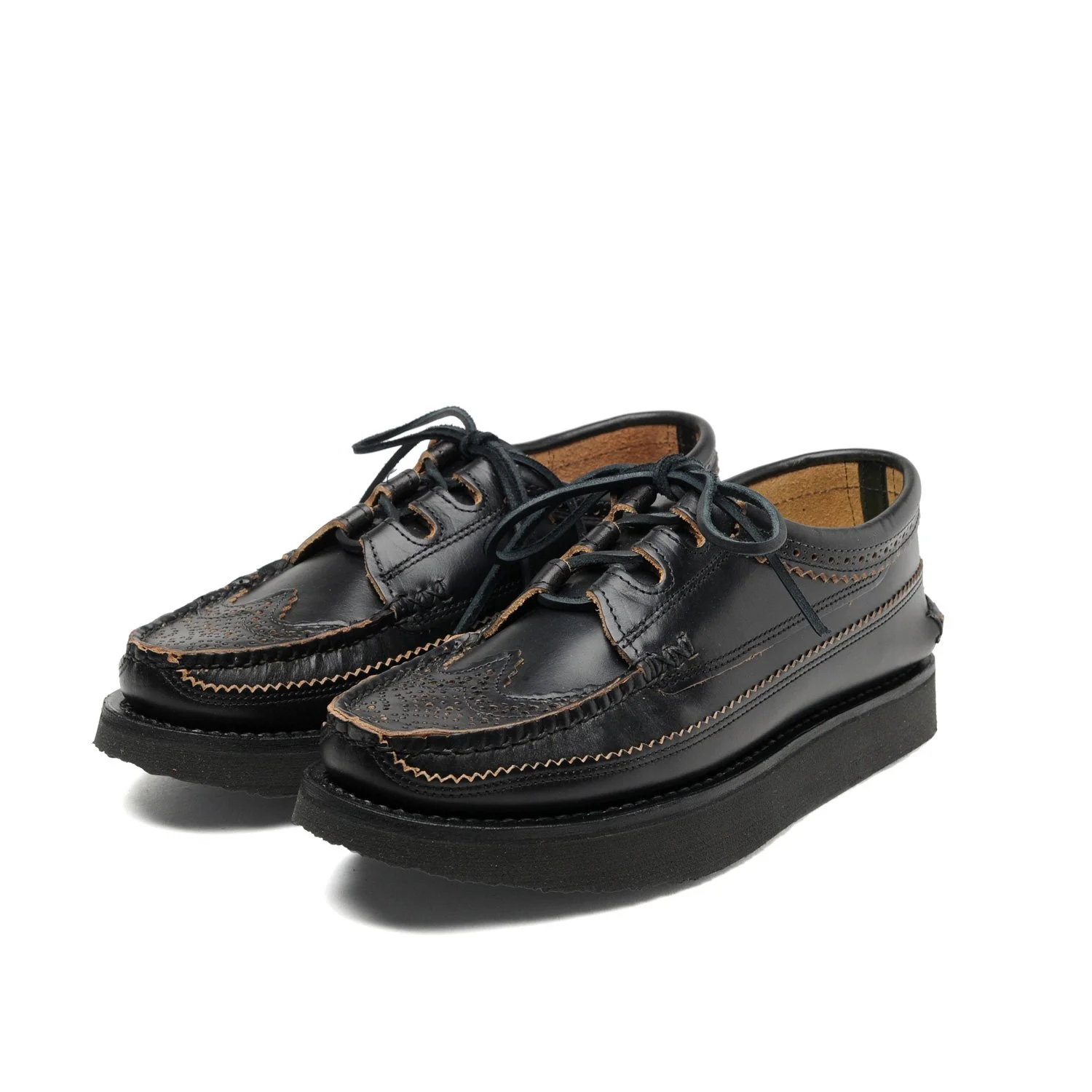 Wingtip Ghillie Moc Rocker DB - G FW24 — YUKETEN