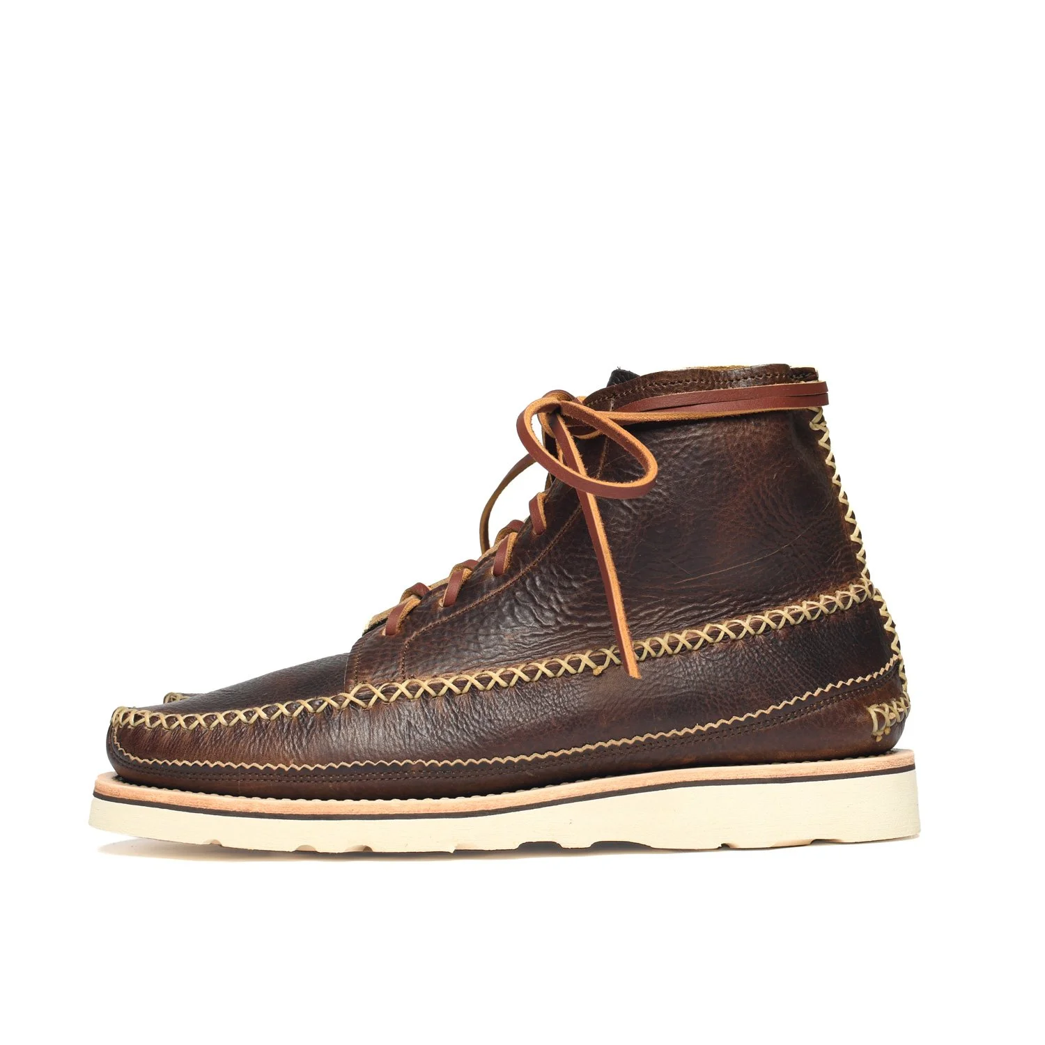 All Handsewn Maine Guide 6 Eye DB Boots - CH FW25 — YUKETEN