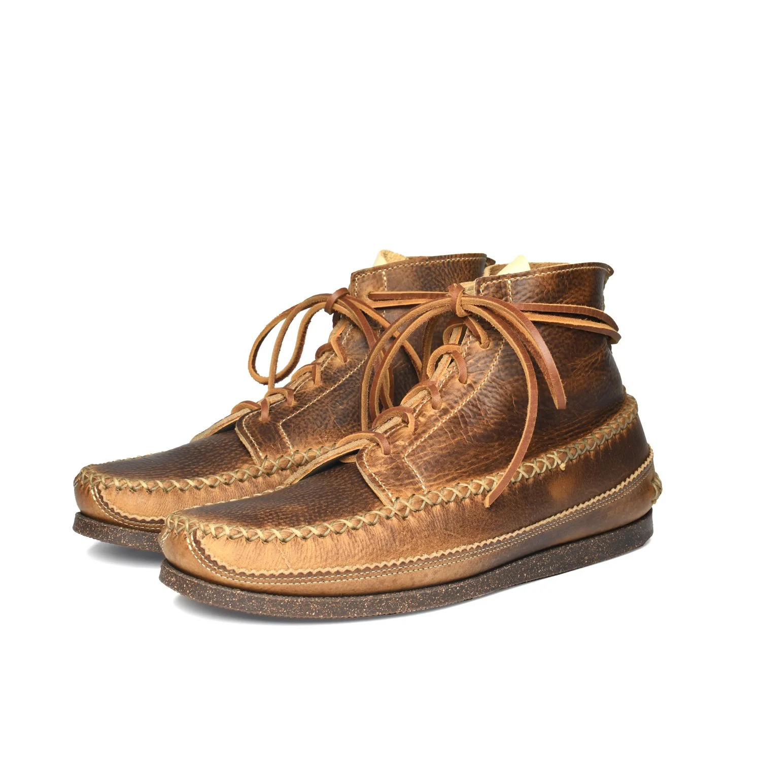 All Handsewn Maine Guide 6 Eye DB Boots w Camp Sole - CH FW25