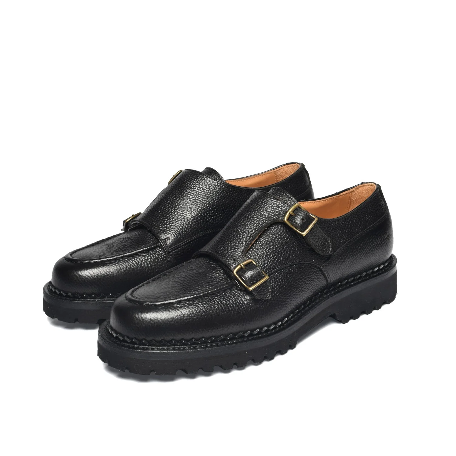 Double Monk Strap - T Pale FW25 — YUKETEN
