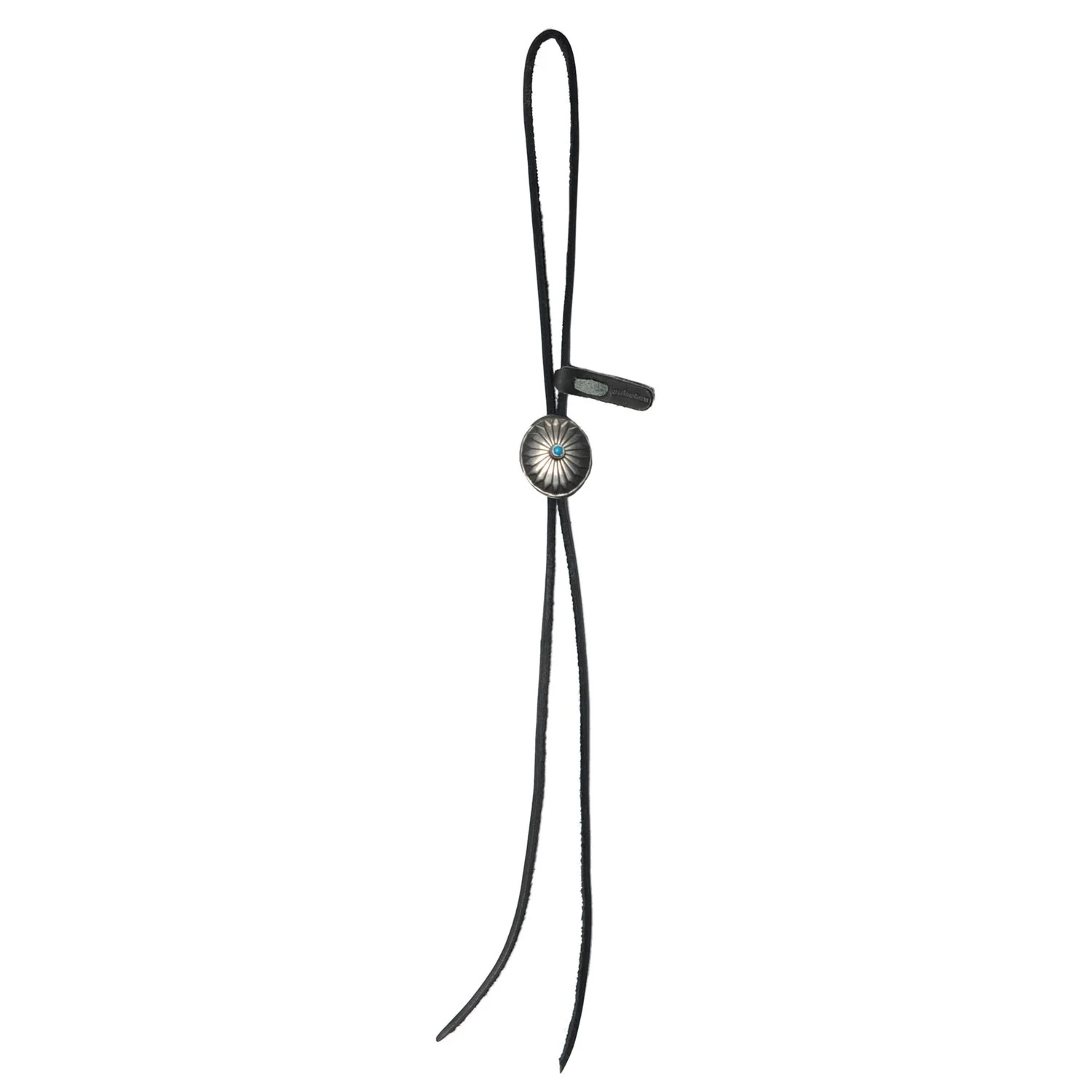 【YUKETEN】ユケテン LEATHER BOLO TIE W CONCHO Leather Bolo Tie w/ Concho FW25 — YUKETEN