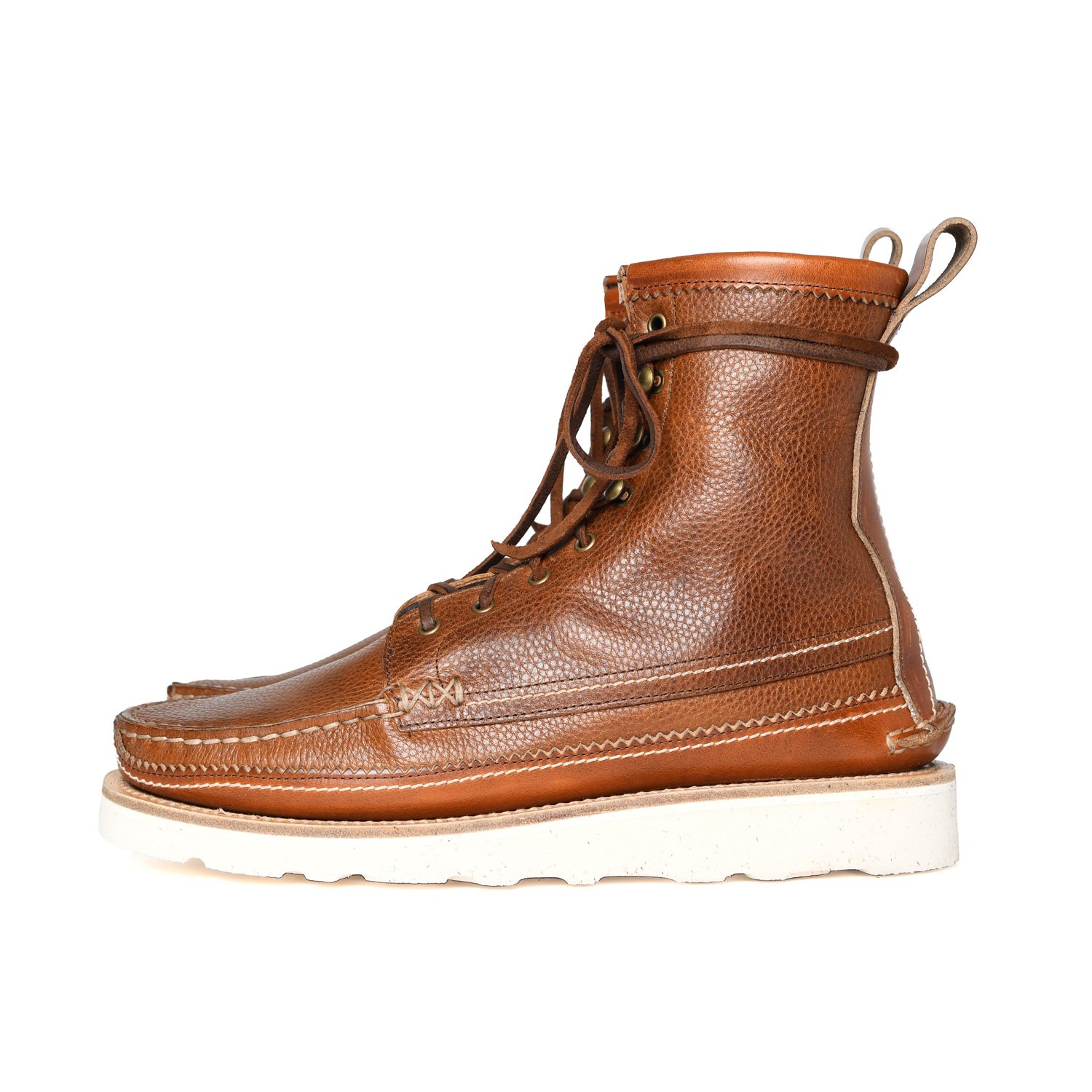 ユケテン モカシンブーツyuketen MAINE GUIDE DB BOOTS Maine Guide DB Boots - Scotchgrain Leather [2 Colors] — YUKETEN