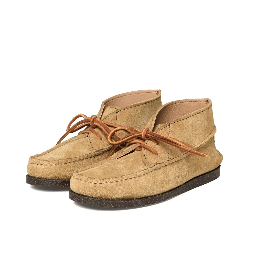 All Handsewn Chukka w/ Camp Sole - FO Khaki Leather — YUKETEN display picture 1