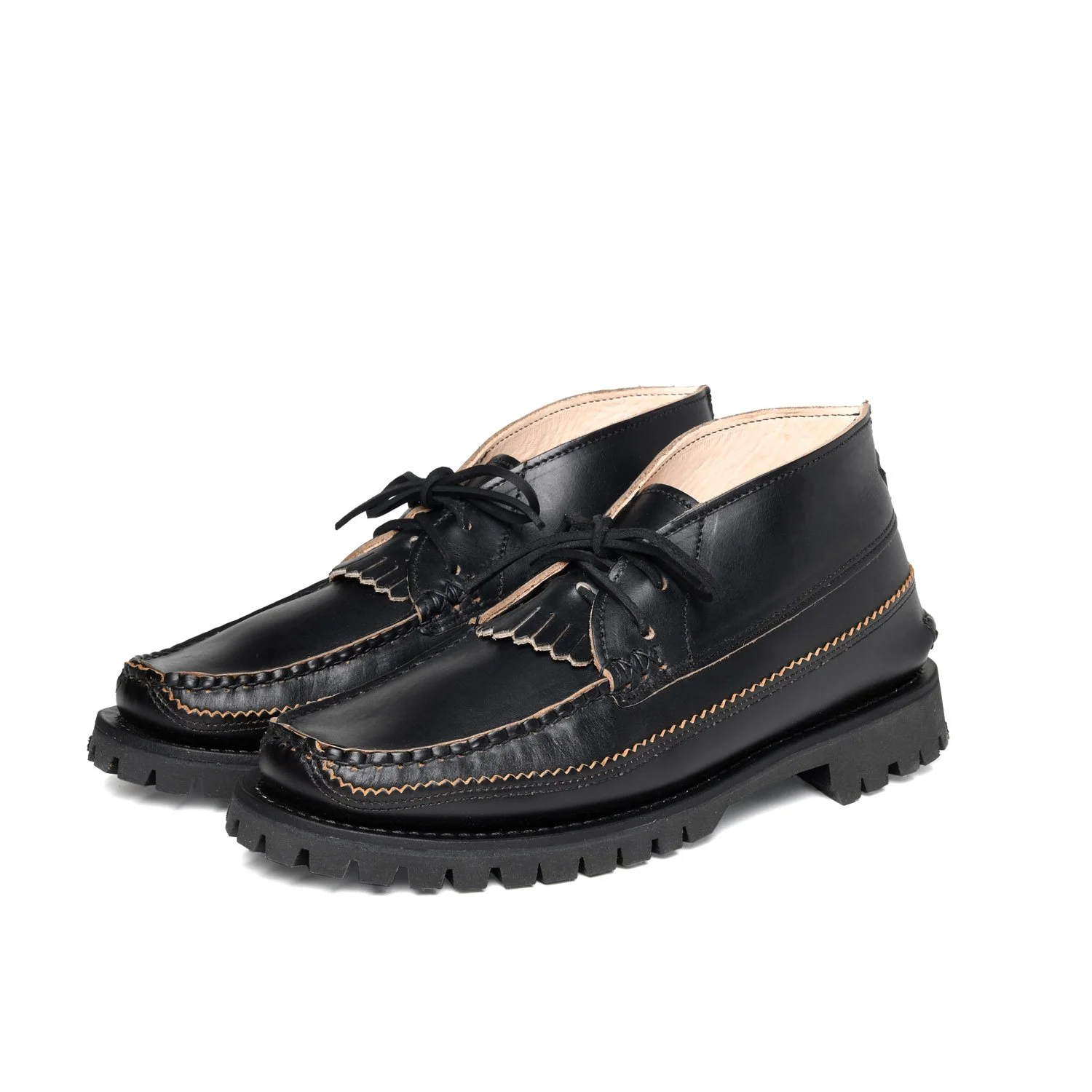 yuk Semi Handsewn Maine Guide DB Chukka w/ Kiltie - Chromexcel Leather