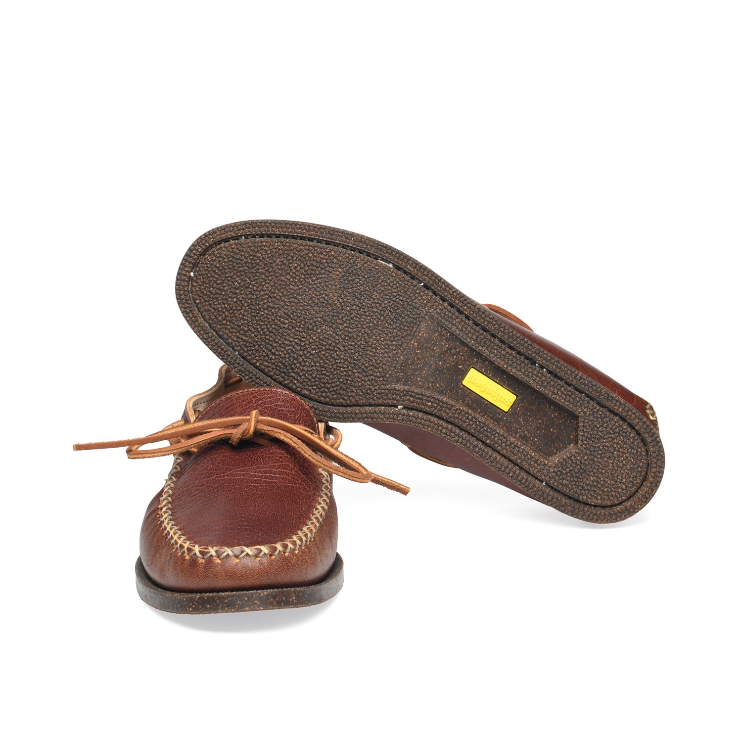 All Handsewn Canoe Moc w/ Camp Sole - AP Cognac — YUKETEN