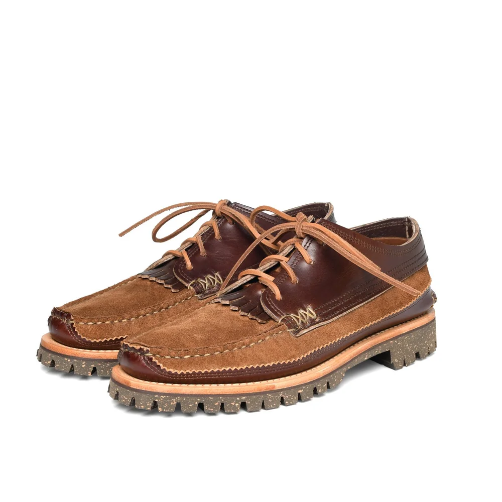 Semi Handsewn Maine Guide Ox DB with Kiltie - Flesh-out Leather x 