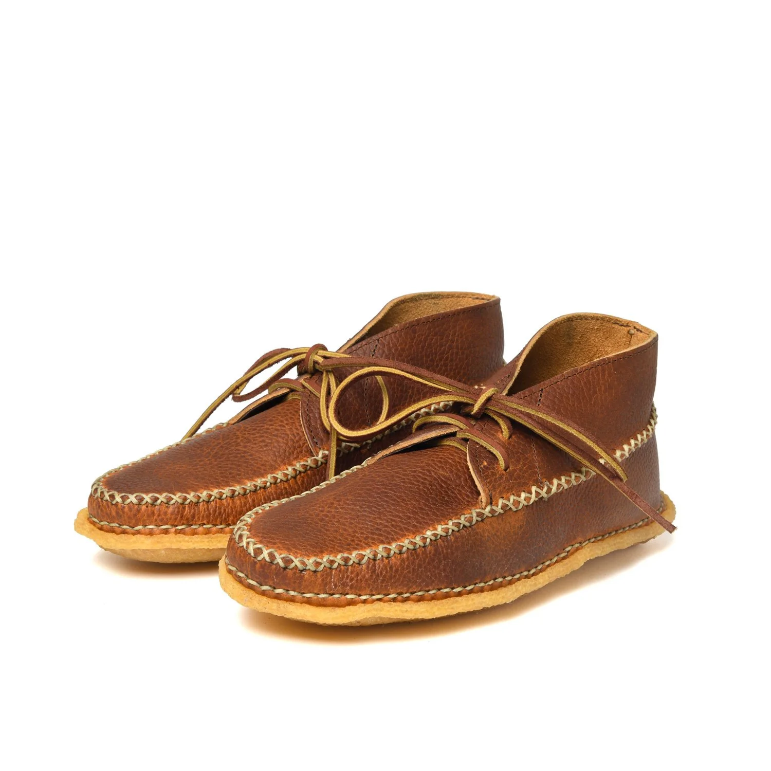 All Handsewn Maine Guide Chukka - Buckaroo Leather — YUKETEN