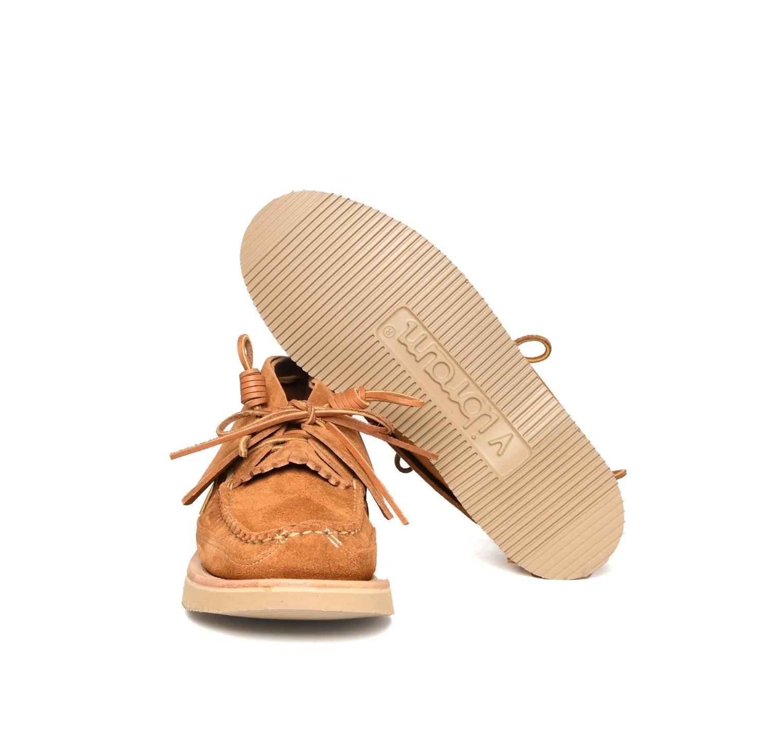 Semi Handsewn Pig Tail DB Chukka w/ Kiltie - Flesh-out Leather [3