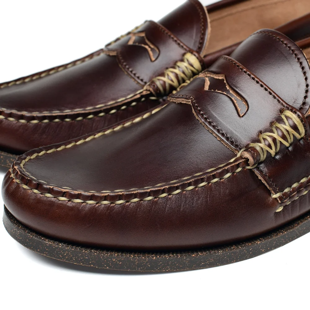 Natural Chromexcel Rancourt Loafers Loafer With Camp Sole