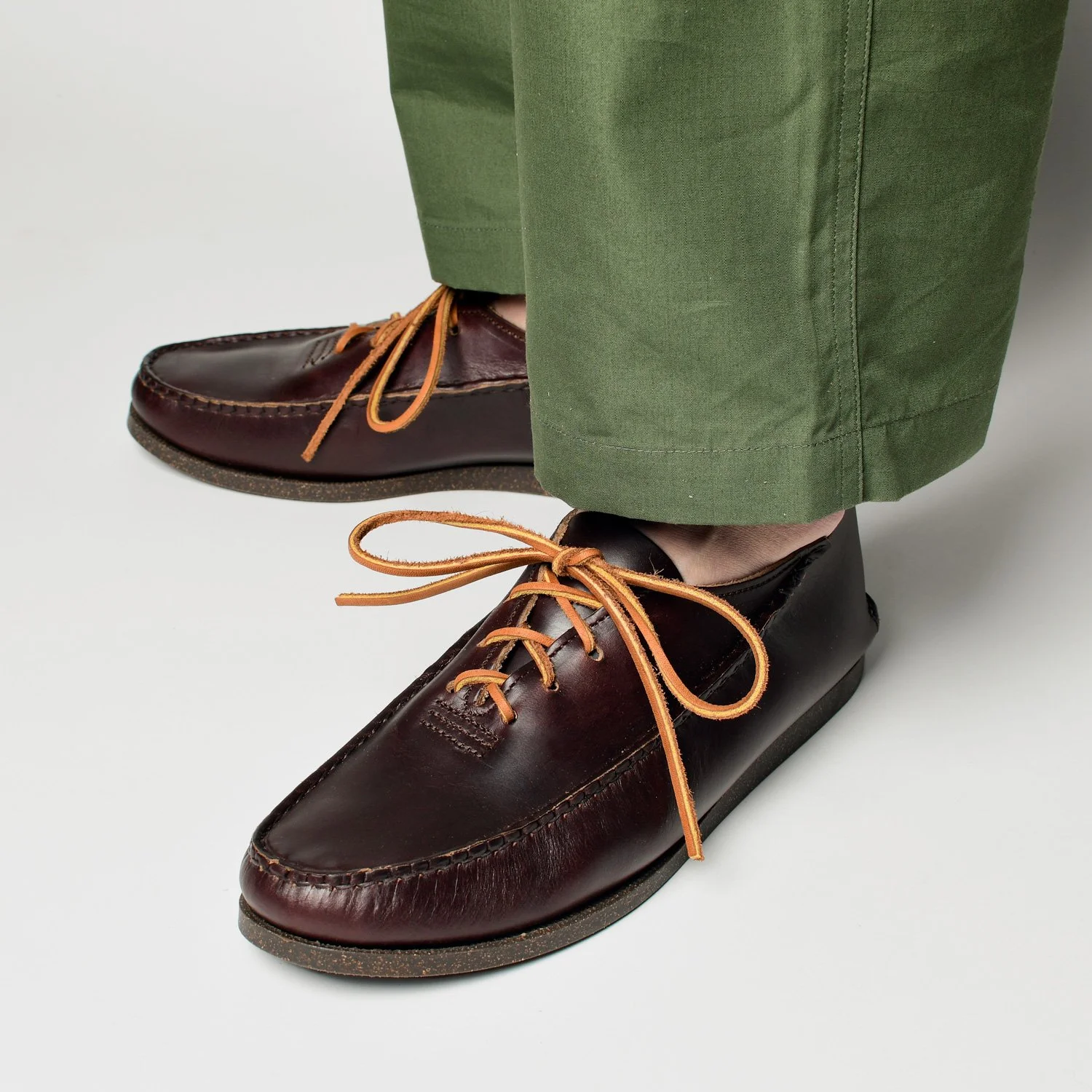 Stream Moc w/ Camp Sole - Chromexcel Leather — YUKETEN