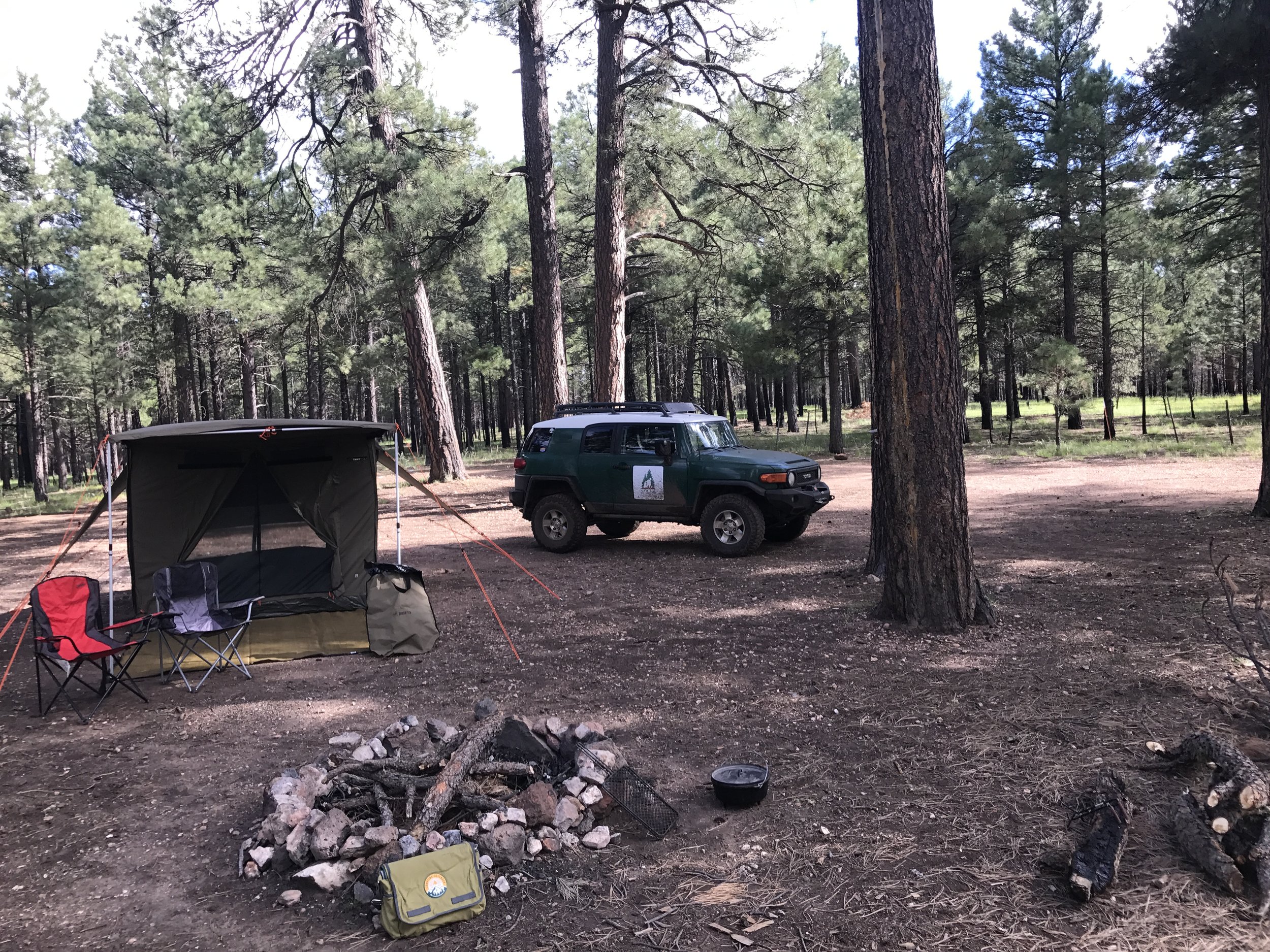 We always bring our Campfire Defender with us when we go camping. 