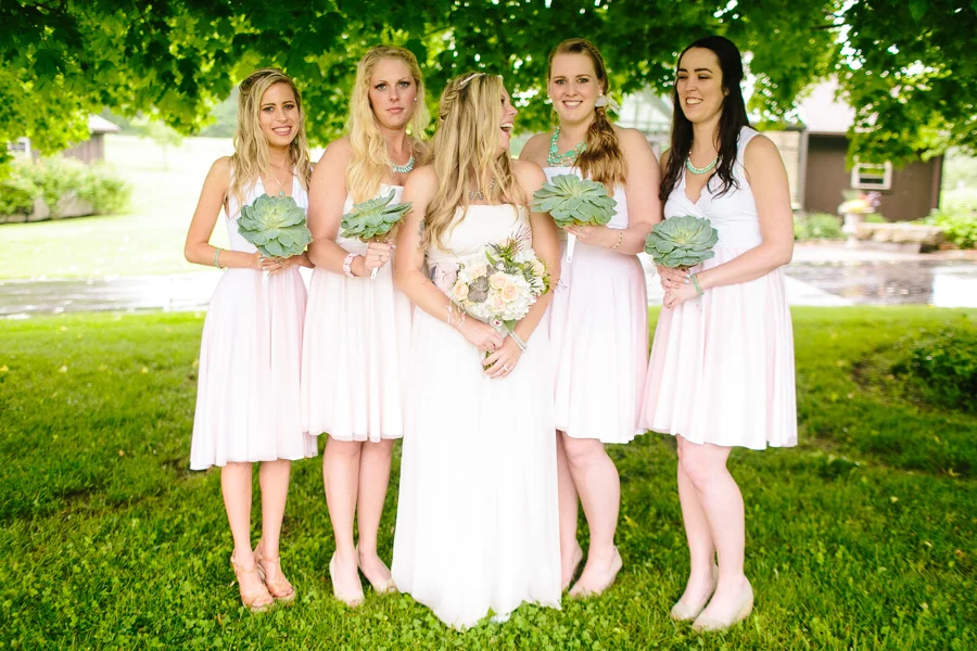 Hip New England Bridal Party