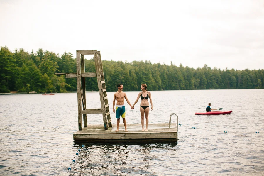 New England Summer Camp Wedding Photography