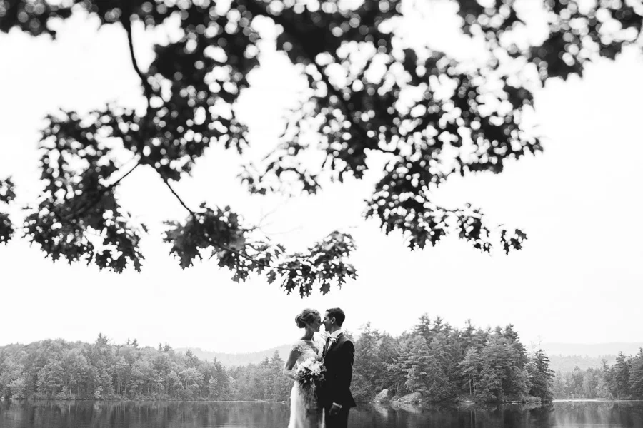 New England Summer Camp Wedding Portraits