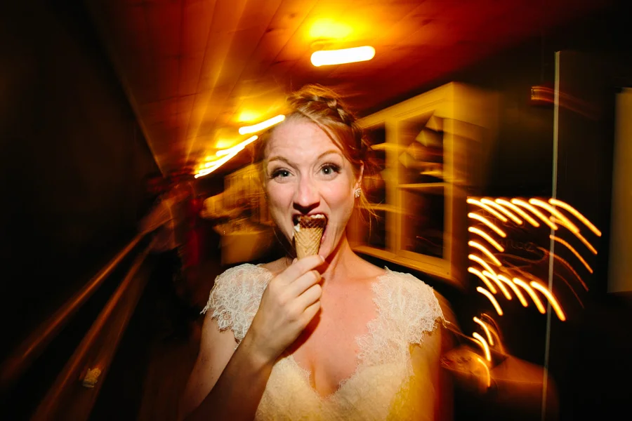 New England Summer Camp Wedding Reception