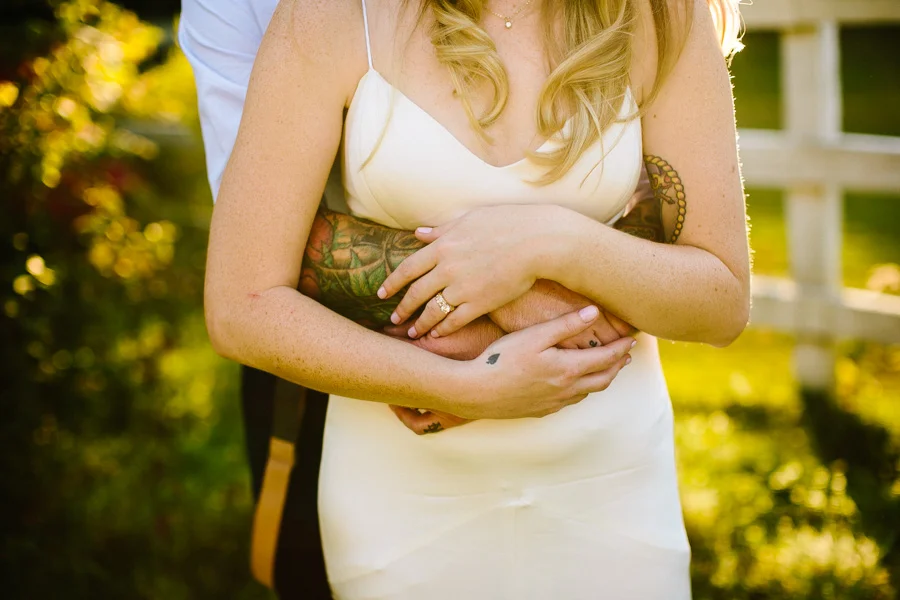 Tattooed New England Wedding