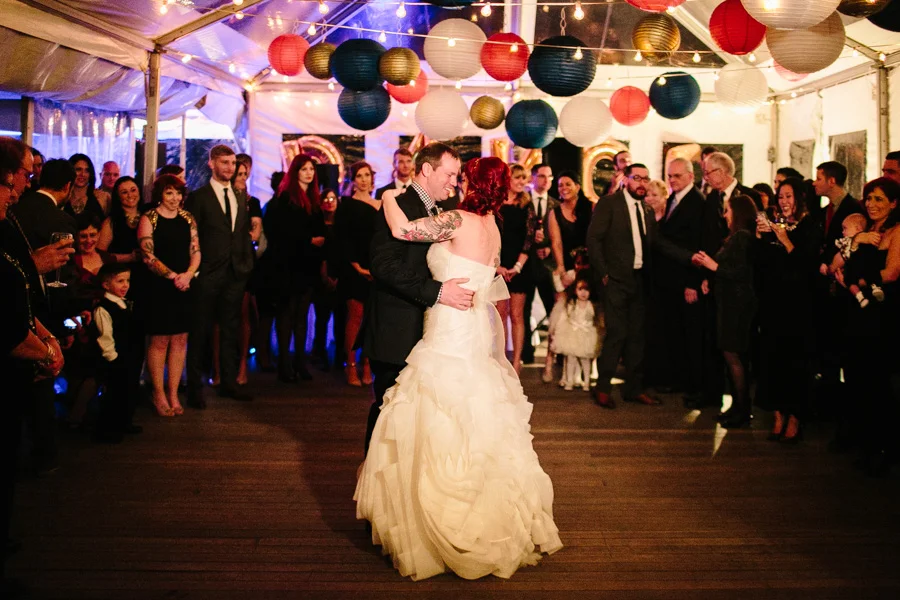 Creative Cape Cod Wedding Reception