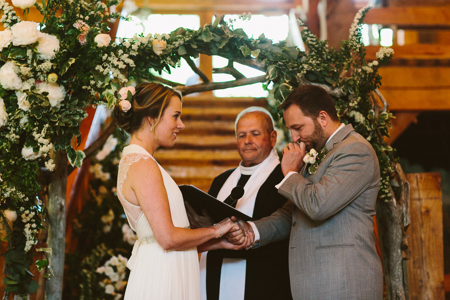 Rustic Wedding Ceremony